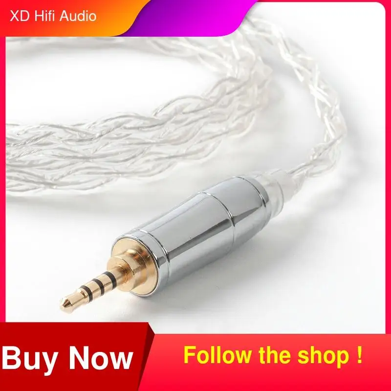 KBEAR 4 Core 4N Silver cable Earphone 3.5/2.5/4.4mm MMCX/QDC/TFZ/ Upgrade Cable KZ ZS10 Pro AXF ZSX CA16 TRN VX BA8 V90S STM
KBEAR 4 Core 4N Silver cable Earphone 3.5/2.5/4.4mm MMCX/QDC/TFZ/ Upgrade Cable KZ ZS10 Pro AXF ZSX CA16 TRN VX BA8 V90S STM