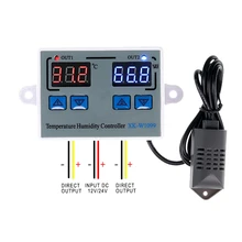 XK-W1099 Digital Control Temperature Microcomputer Thermostat Switch Temperature Detector Greenhouse Monitoring 12/24/110-220V
XK-W1099 Digital Control Temperature Microcomputer Thermostat Switch Temperature Detector Greenhouse Monitoring 12/24/110-220V