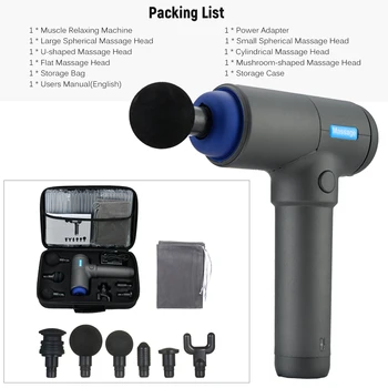 Electric Fascia Gun Muscle Relaxation Muscle Relaxant 4 Adjustable Variable Speed Muscle Massager Fascia Massager UK/AU/EU/US
Electric Fascia Gun Muscle Relaxation Muscle Relaxant 4 Adjustable Variable Speed Muscle Massager Fascia Massager UK/AU/EU/US