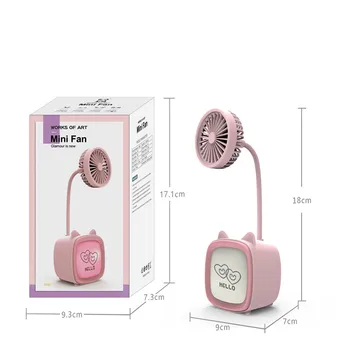 2020 Fashion Creative Mini Lighting Fan, Portable USB Charging Cooler + Night Light with Rabbit Ears for Office, Bedroom, Study 
2020 Fashion Creative Mini Lighting Fan, Portable USB Charging Cooler + Night Light with Rabbit Ears for Office, Bedroom, Study