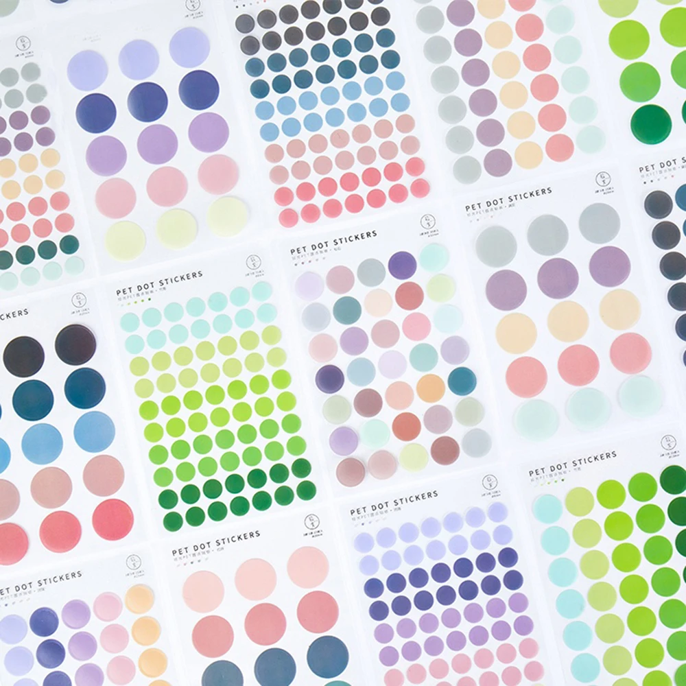 120 Pcs Basic Colored Dot Stickers DIY Album Photo Planner Wall Scrapbooking Decoration Label Stickers
120 Pcs Basic Colored Dot Stickers DIY Album Photo Planner Wall Scrapbooking Decoration Label Stickers
