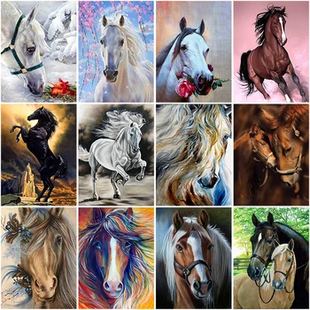 DIY Horse 5D Diamond Painting Full Round Drill Rhinestone Animal Cross Stitch Diamond Embroidery Home Decor Gift
DIY Horse 5D Diamond Painting Full Round Drill Rhinestone Animal Cross Stitch Diamond Embroidery Home Decor Gift