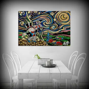 Alec Monopolys Starry Night Abstract Wall Art Oil Painting Poster Canvas Painting Print Pictures for Living Room Home Decor
Alec Monopolys Starry Night Abstract Wall Art Oil Painting Poster Canvas Painting Print Pictures for Living Room Home Decor