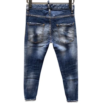 Starbags pp Original skull German four season Jeans Popular embroidered leather label casual slim blue elastic pants mid waist
Starbags pp Original skull German four season Jeans Popular embroidered leather label casual slim blue elastic pants mid waist