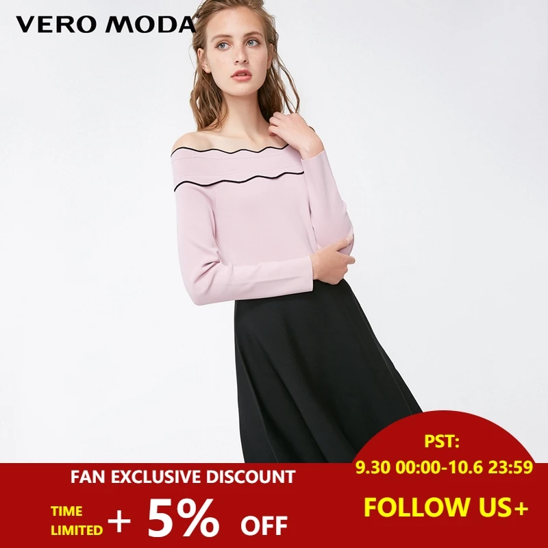 Vero Moda 2019 New Arrivals Petal Boat Neck A-line Mid-length Knitted Dress | 319146514
Vero Moda 2019 New Arrivals Petal Boat Neck A-line Mid-length Knitted Dress | 319146514