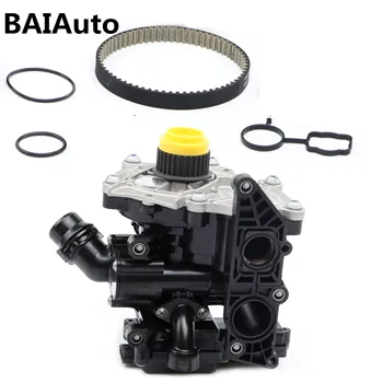 06L121111H 06K 121 605 Water Pump With Belt Cooling Regulator Thermostat For VW Golf MK7 Passat B8 Audi A4 A6 Q5 EA888 1.8 TFSI 
06L121111H 06K 121 605 Water Pump With Belt Cooling Regulator Thermostat For VW Golf MK7 Passat B8 Audi A4 A6 Q5 EA888 1.8 TFSI