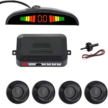 Car Auto Parktronic LED Parking Sensor With 4 Sensors Reverse Backup Car Parking Radar Monitor Detector System Backlight Display 
Car Auto Parktronic LED Parking Sensor With 4 Sensors Reverse Backup Car Parking Radar Monitor Detector System Backlight Display