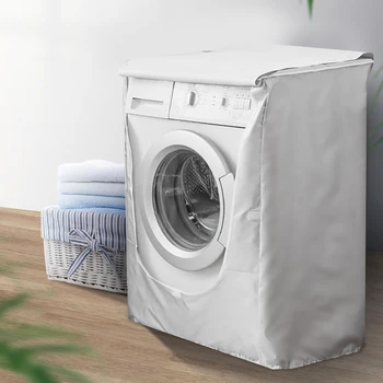 Polyester Washing Machine Cover Sun Protection Cover Waterproof Dustproof Sunproof Case Dust Covers Washer Sunscreen S/M/L/XL
Polyester Washing Machine Cover Sun Protection Cover Waterproof Dustproof Sunproof Case Dust Covers Washer Sunscreen S/M/L/XL