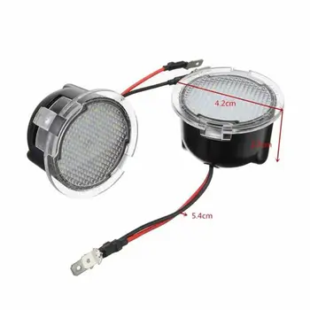 2Pcs LED Under Side Mirror Puddle Light for Ford Edge Fusion Flex Explorer Mondeo Taurus F-150 Expedition
2Pcs LED Under Side Mirror Puddle Light for Ford Edge Fusion Flex Explorer Mondeo Taurus F-150 Expedition