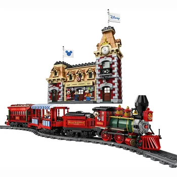 In Stock New Arrive 3350Pcs J11001 Disney Train and Station Compatible 71044 Bricks toy for Children Birthday Gift
In Stock New Arrive 3350Pcs J11001 Disney Train and Station Compatible 71044 Bricks toy for Children Birthday Gift