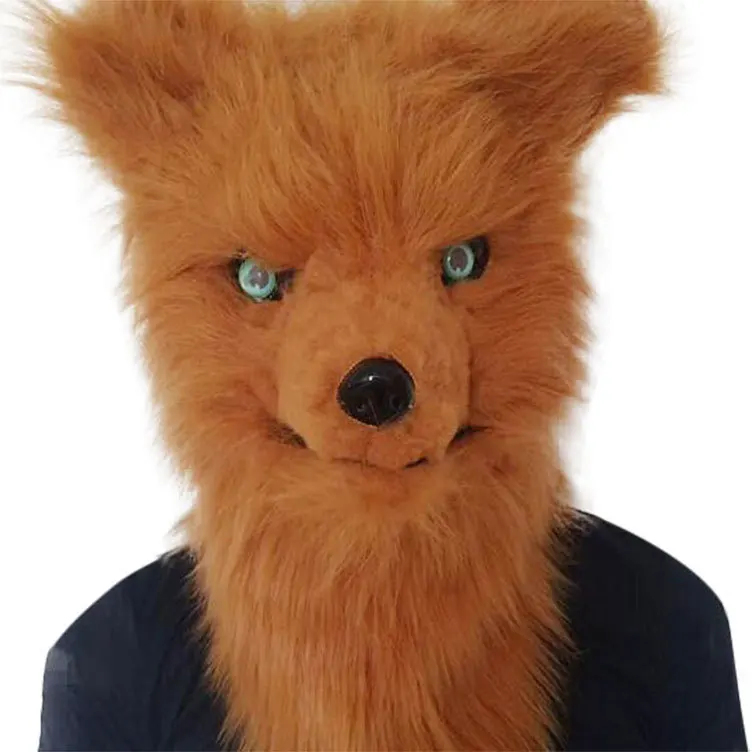Cosplay Will Move Mouth Fox Mask Plush Headgear Halloween Blister Animal Mask Party Props Yellow Gray White
Cosplay Will Move Mouth Fox Mask Plush Headgear Halloween Blister Animal Mask Party Props Yellow Gray White