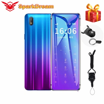 

Super Mini ULCOOL V99 CellPhone Ultrathin Card Metal Body Bluetooth 2.0 Dialer Anti-lost FM MP3 Dual SIM Card Mini Mobile Phone