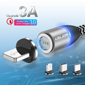 Fast Ship! 3 Colors Three-in-one Mobile Magnetic Charging Cable Is Suitable For IPhone Android Type-C Fast Charging Data Line
Fast Ship! 3 Colors Three-in-one Mobile Magnetic Charging Cable Is Suitable For IPhone Android Type-C Fast Charging Data Line