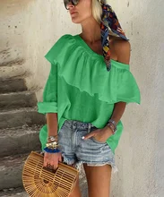 Summer Tops For Women Sexy Mini White Tops Shirts Off Shoulder Large Clothing Oblique Ruffled Holiday Party Solid Crop Beach
Summer Tops For Women Sexy Mini White Tops Shirts Off Shoulder Large Clothing Oblique Ruffled Holiday Party Solid Crop Beach