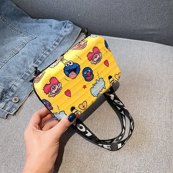 Luxury Handbags Women Bags Designer Luggage Mini Fashion Girl Crossbody Bag Sesame Street Cartoon Box Bag Women's Shoulder Bags
Luxury Handbags Women Bags Designer Luggage Mini Fashion Girl Crossbody Bag Sesame Street Cartoon Box Bag Women's Shoulder Bags
