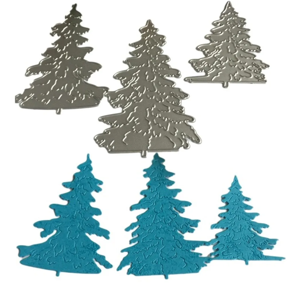 Christmas Trees 3Pcs Metal Cutting Dies Stencil for Scrapbooking Die Cuts Stamping Cutting Embossing Template Craft Dies
Christmas Trees 3Pcs Metal Cutting Dies Stencil for Scrapbooking Die Cuts Stamping Cutting Embossing Template Craft Dies