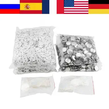 2000pcs Pin Badge Button 25mm DIY Blank Pin Badge Button Parts Consumables for Pro Button Maker
2000pcs Pin Badge Button 25mm DIY Blank Pin Badge Button Parts Consumables for Pro Button Maker