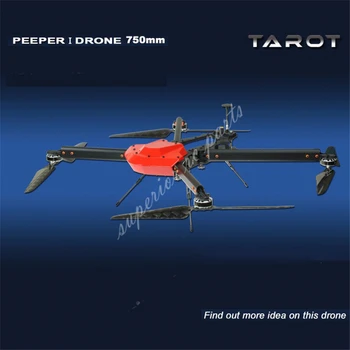 Tarot Peeper I Drone 750mm FPV Quadcopter Frame 4 Axis UAV Phantom UFO with Propeller Motor ESC Power Distributor TL750S1
Tarot Peeper I Drone 750mm FPV Quadcopter Frame 4 Axis UAV Phantom UFO with Propeller Motor ESC Power Distributor TL750S1