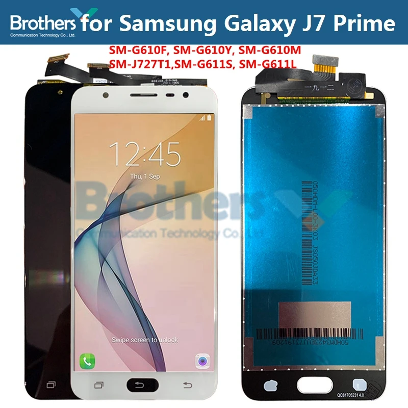 ЖК-дисплей для Samsung Galaxy J7 Prime, ЖК-экран с сенсорным экраном и дигитайзером для G610 G610F/DS G610F G610M, запчасти для телефона
ЖК-дисплей для Samsung Galaxy J7 Prime, ЖК-экран с сенсорным экраном и дигитайзером для G610 G610F/DS G610F G610M, запчасти для телефона