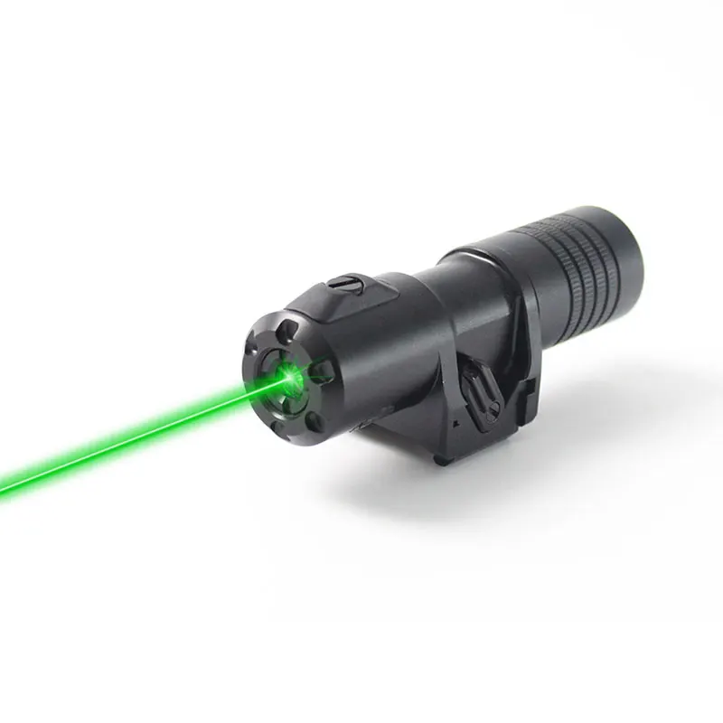 LASERSPEED Лазерный прицел с регулируемым прицелом Зеленый охотничий Picatinny из