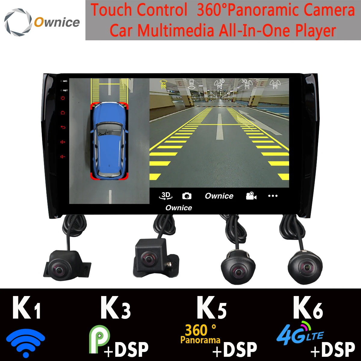 360° 4*Camera 4G LTE WiFi Android 9.0 8 Core 4G+64G SPDIF DSP CarPlay Car Multimedia GPS Radio Player for Skoda Kodiaq 2016-2019
360° 4*Camera 4G LTE WiFi Android 9.0 8 Core 4G+64G SPDIF DSP CarPlay Car Multimedia GPS Radio Player for Skoda Kodiaq 2016-2019
