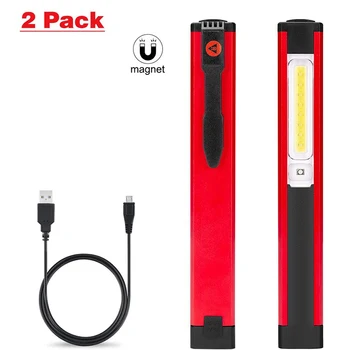 Led Work Light Waterproof Rechargeable Handheld Cob Light with Magnetic Clip 5 Modes Led Flashlight Car Repairing Emergency
Led Work Light Waterproof Rechargeable Handheld Cob Light with Magnetic Clip 5 Modes Led Flashlight Car Repairing Emergency