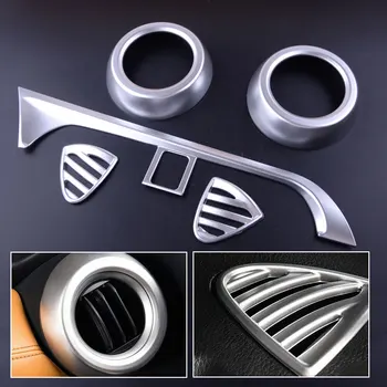 5pcs ABS Silver Interior Front Upper Middle Side AC Air Vent Outlet Cover Trim Frame Fit For Nissan Kicks 2016 2017 2018 2019
5pcs ABS Silver Interior Front Upper Middle Side AC Air Vent Outlet Cover Trim Frame Fit For Nissan Kicks 2016 2017 2018 2019