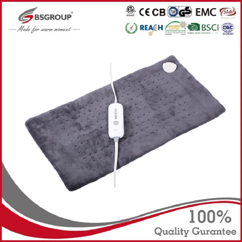 XL Large King Size 12*24" 100-120V Soft Coral Plush Electric Heating Pad for Back Pain Auto Shut Off Cramps Heat Therapy US Plug
XL Large King Size 12*24" 100-120V Soft Coral Plush Electric Heating Pad for Back Pain Auto Shut Off Cramps Heat Therapy US Plug