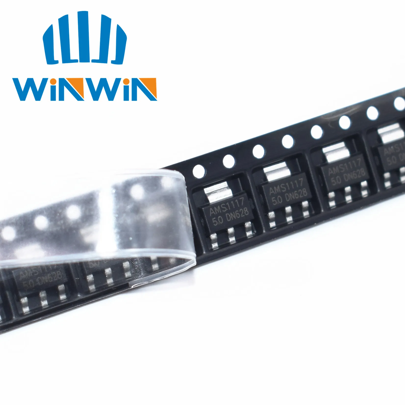 10pcs AMS1117-5.0 , AMS1117-5 , AMS1117 , 1117-5.0 SOT223 800mA LOW DROPOUT VOLTAGE REGULATOR AMS
10pcs AMS1117-5.0 , AMS1117-5 , AMS1117 , 1117-5.0 SOT223 800mA LOW DROPOUT VOLTAGE REGULATOR AMS