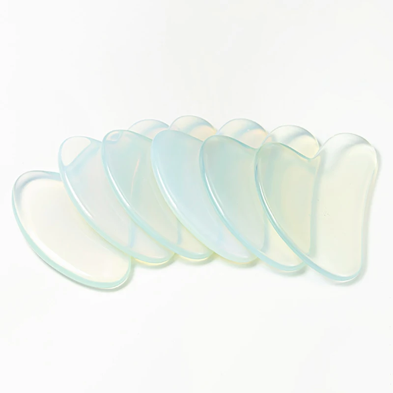 Heart Shaped Guasha Board Opalite Stone Scraper Massage Tool Anti-wrinkles Line Natural Scraping Tool Reduce Dark Circles
Heart Shaped Guasha Board Opalite Stone Scraper Massage Tool Anti-wrinkles Line Natural Scraping Tool Reduce Dark Circles