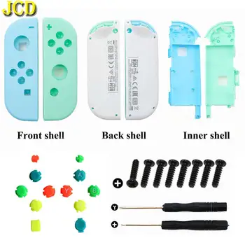 JCD 1Set Plastic Hard Shell For Nintend Switch Joy-Con Controller for NS NX Joy Con White Blue Green Housing Shell Case Cover
JCD 1Set Plastic Hard Shell For Nintend Switch Joy-Con Controller for NS NX Joy Con White Blue Green Housing Shell Case Cover