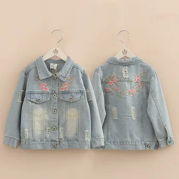 2019 Autumn Spring New Fashion 3 4-10 12 Years Teenage Children Clothing Baby Coat Tops Floral Hole Denim Jacket For Kids Girls
2019 Autumn Spring New Fashion 3 4-10 12 Years Teenage Children Clothing Baby Coat Tops Floral Hole Denim Jacket For Kids Girls