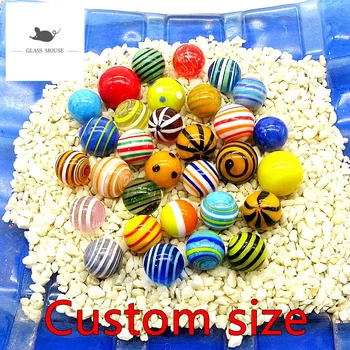 Custom size Wholesale colorful Handmade glass marbles balls Vase Aquarium Decor accessories nuggets Game Toys Pellet for Kids
Custom size Wholesale colorful Handmade glass marbles balls Vase Aquarium Decor accessories nuggets Game Toys Pellet for Kids