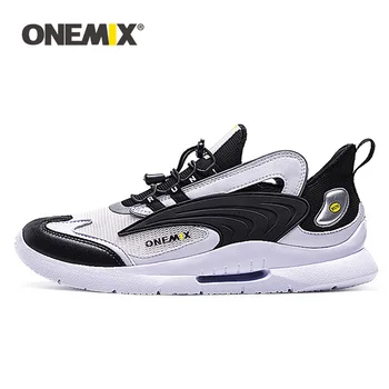 ONEMIX Original Running Sneakers Men Black Mesh Outdoor Breathable Reflective Anti-skid Tennis Shoes Women Trainers Shoes
ONEMIX Original Running Sneakers Men Black Mesh Outdoor Breathable Reflective Anti-skid Tennis Shoes Women Trainers Shoes