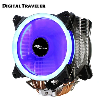 CPU cooler 4 Heatpipes 120mm 3/4 Pin PWM for Intel LGA 1200 1150 1151 1155 2011 AMD AM4 AM3 CPU Cooling Fan PC Quiet 
CPU cooler 4 Heatpipes 120mm 3/4 Pin PWM for Intel LGA 1200 1150 1151 1155 2011 AMD AM4 AM3 CPU Cooling Fan PC Quiet