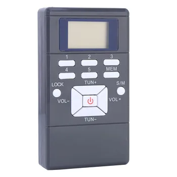 SOONHUA Mini Portable Radio LCD FM Radios Digital Signal Processing Wireless Receiver With The Memory Function
SOONHUA Mini Portable Radio LCD FM Radios Digital Signal Processing Wireless Receiver With The Memory Function