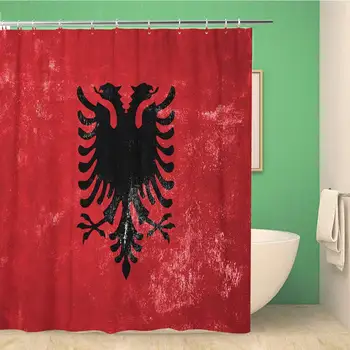 Bathroom Shower Curtain Canvas Albania Albanian Flag on Old Damaged Dirty Material Polyester Fabric Waterproof Bath Curtain Set
Bathroom Shower Curtain Canvas Albania Albanian Flag on Old Damaged Dirty Material Polyester Fabric Waterproof Bath Curtain Set