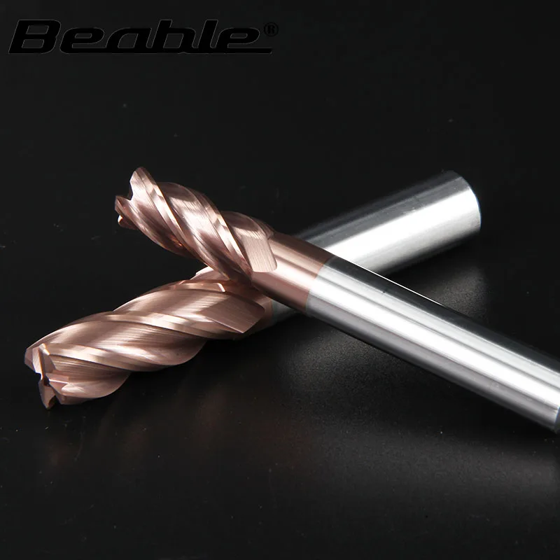 Beable HRC55 Long Flute Shank Corner Radius Rounding Solid Carbide Miling Cutter Finishing Machining For Steel Or Metal Tools
Beable HRC55 Long Flute Shank Corner Radius Rounding Solid Carbide Miling Cutter Finishing Machining For Steel Or Metal Tools