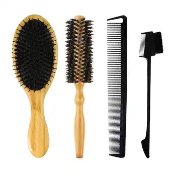 Beech Bladder Comb Rolling Comb Wooden Comb Hair Comb Set Scalp Paddle Brush Beech Wooden Handle Hair Brush Styling Tool
Beech Bladder Comb Rolling Comb Wooden Comb Hair Comb Set Scalp Paddle Brush Beech Wooden Handle Hair Brush Styling Tool