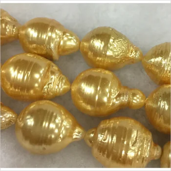 Rare 15x20mm Natural South Baroque Golden Akoya Pearl Fashion Loose AA
Rare 15x20mm Natural South Baroque Golden Akoya Pearl Fashion Loose AA