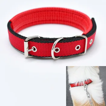 Nylon Classic two-color trim foam Medium and Large dog collar Double foam big collars pet dog neck Traction Rope M L XL XXL XXXL
Nylon Classic two-color trim foam Medium and Large dog collar Double foam big collars pet dog neck Traction Rope M L XL XXL XXXL
