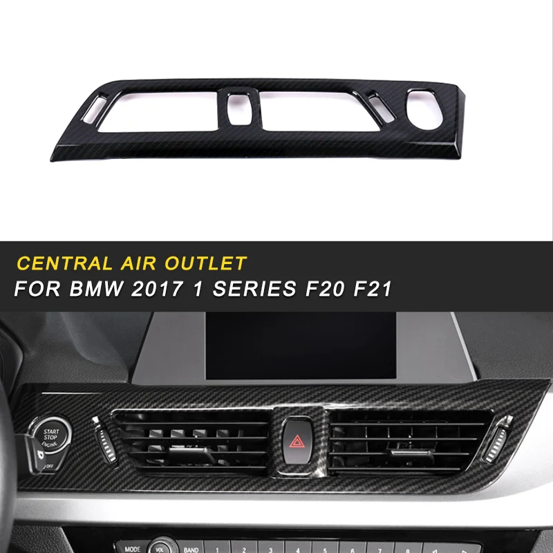 Car-styling Central Air Outlet Trim Stickers Covers Interior Accessories For BMW 2012-2019 1 Series F20 F21 Auto 
Car-styling Central Air Outlet Trim Stickers Covers Interior Accessories For BMW 2012-2019 1 Series F20 F21 Auto