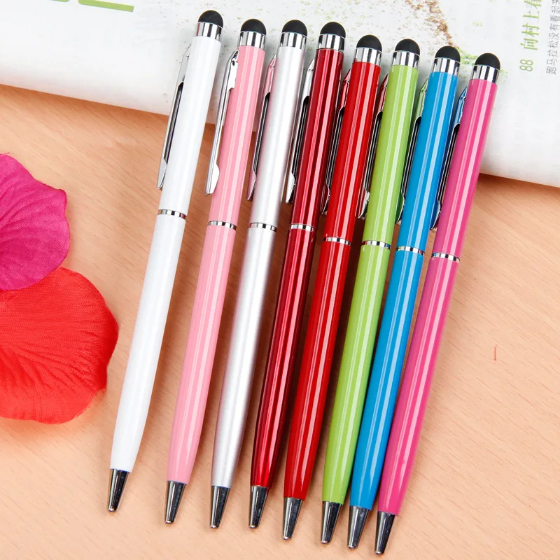 10 Color Capacitance Ball Pen Handwritten Touch Screen Metal Hotel Aviation Promotion Customized LOGO Roller Ball Pen 10pcs/lot
10 Color Capacitance Ball Pen Handwritten Touch Screen Metal Hotel Aviation Promotion Customized LOGO Roller Ball Pen 10pcs/lot