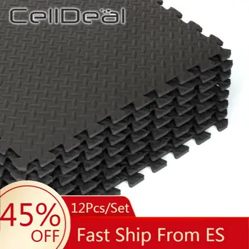 12pcs 60x60cm EVA Foam Interlocking Exercise Gym Floor Mats Protective Tile Flooring Carpets Mat Fitness Protective Floor Mat
12pcs 60x60cm EVA Foam Interlocking Exercise Gym Floor Mats Protective Tile Flooring Carpets Mat Fitness Protective Floor Mat