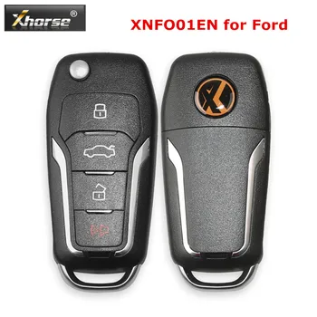 XHORSE XNFO01EN Universal Remote Key 4 Buttons Wireless For Ford (English Version)
XHORSE XNFO01EN Universal Remote Key 4 Buttons Wireless For Ford (English Version)