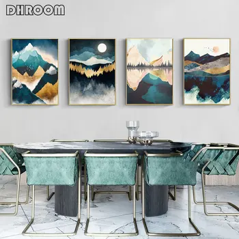 Canvas Painting Nordic Abstract Landscape Geometric Mountain Wall Art Forest Sunrise Poster Print Wall Picture for Living Room
Canvas Painting Nordic Abstract Landscape Geometric Mountain Wall Art Forest Sunrise Poster Print Wall Picture for Living Room