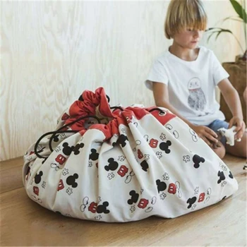140x140cm Kids Toy Storage Mat Mickey Round Drawstring Play Mat Clean-up and Storage Container Bag Organizer Pouch Picnic Mat
140x140cm Kids Toy Storage Mat Mickey Round Drawstring Play Mat Clean-up and Storage Container Bag Organizer Pouch Picnic Mat