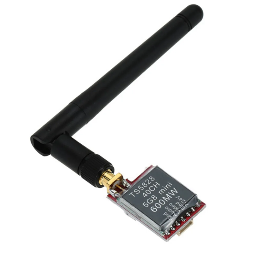FPV 5.8GHz TS5828 600mW 48 Channels Mini Wireless A/V Transmitting TX Module For RC FPV Racing Drone
FPV 5.8GHz TS5828 600mW 48 Channels Mini Wireless A/V Transmitting TX Module For RC FPV Racing Drone