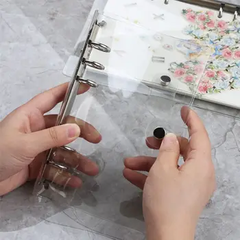 1Pc Transparent PVC Ring Binder File Folder A6/A7 Notebook Loose Leaf Plastic Clip Planner Agenda School Office Supplies
1Pc Transparent PVC Ring Binder File Folder A6/A7 Notebook Loose Leaf Plastic Clip Planner Agenda School Office Supplies