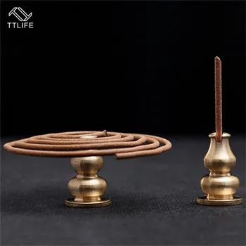 TTLIFE 1/3/5 PCS Portable Incense Burner Censer High Incense Plug Alloy Copper Incense Holder Can Be Fixed Incense Sticks Coil 
TTLIFE 1/3/5 PCS Portable Incense Burner Censer High Incense Plug Alloy Copper Incense Holder Can Be Fixed Incense Sticks Coil